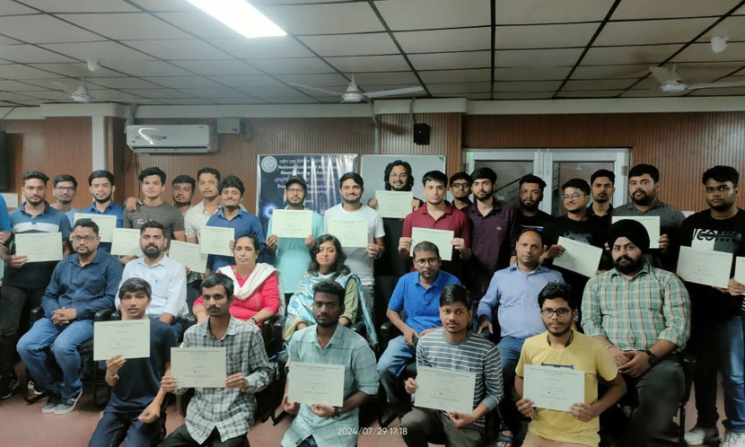 Resource person for one week C Programming workshop conducted by ECE Department, NIAMT Ranchi